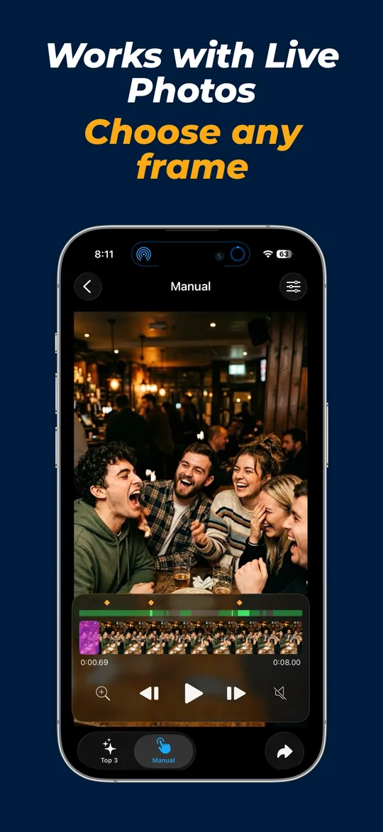 Frame Grabber working on a Live Photo as well as on video